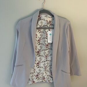 Women's light purple blazer